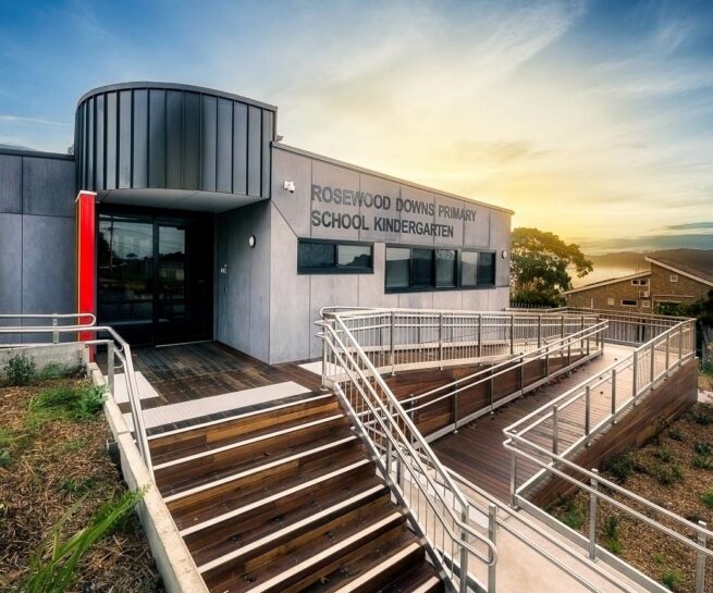 Rosewood downs kindergarten photo by Andrew San Melbourne architectural photographer